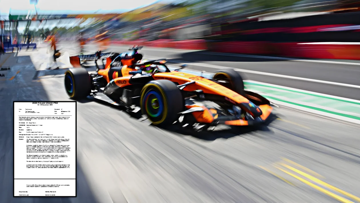 GP Monza: Piastri penalizzato di 3 posizioni, Leclerc sale al 3° posto in griglia