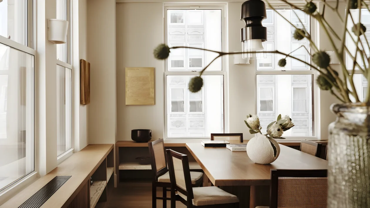 Gramercy Park: Studio Rosenthal elimina una stanza e riporta l'appartamento da 3 a 2 camere