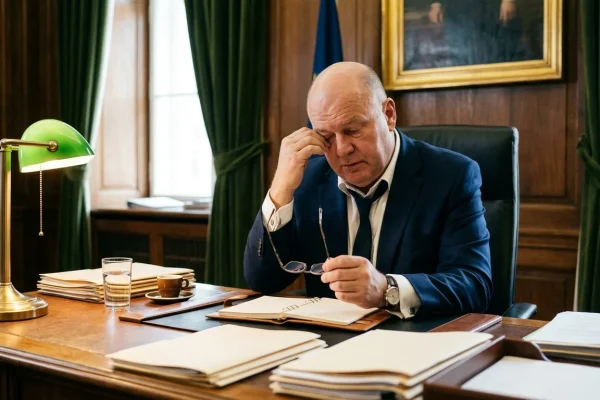 Il Ministro della Difesa Guido Crosetto durante un evento istituzionale
