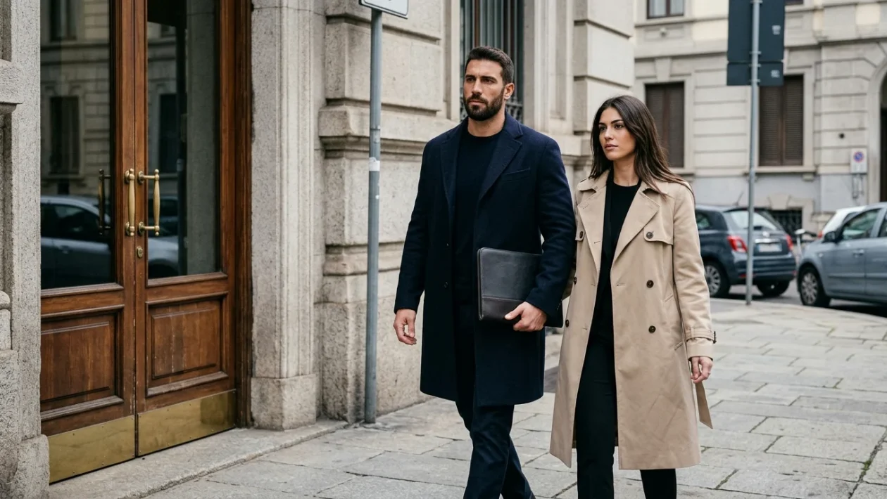 Ignazio Moser e Cecilia Rodriguez fotografati insieme durante un evento pubblico a Milano