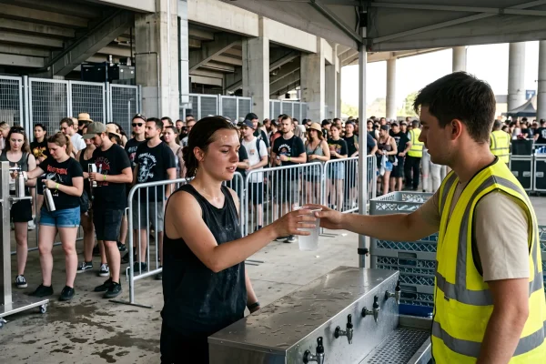 Taylor Swift si esibisce durante una tappa dell'Eras Tour