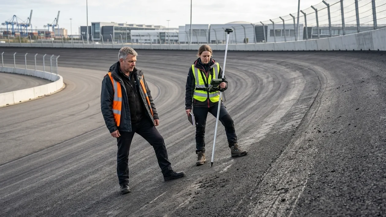 Panoramica del tracciato MADRING per il Gran Premio di Formula 1 a Madrid
