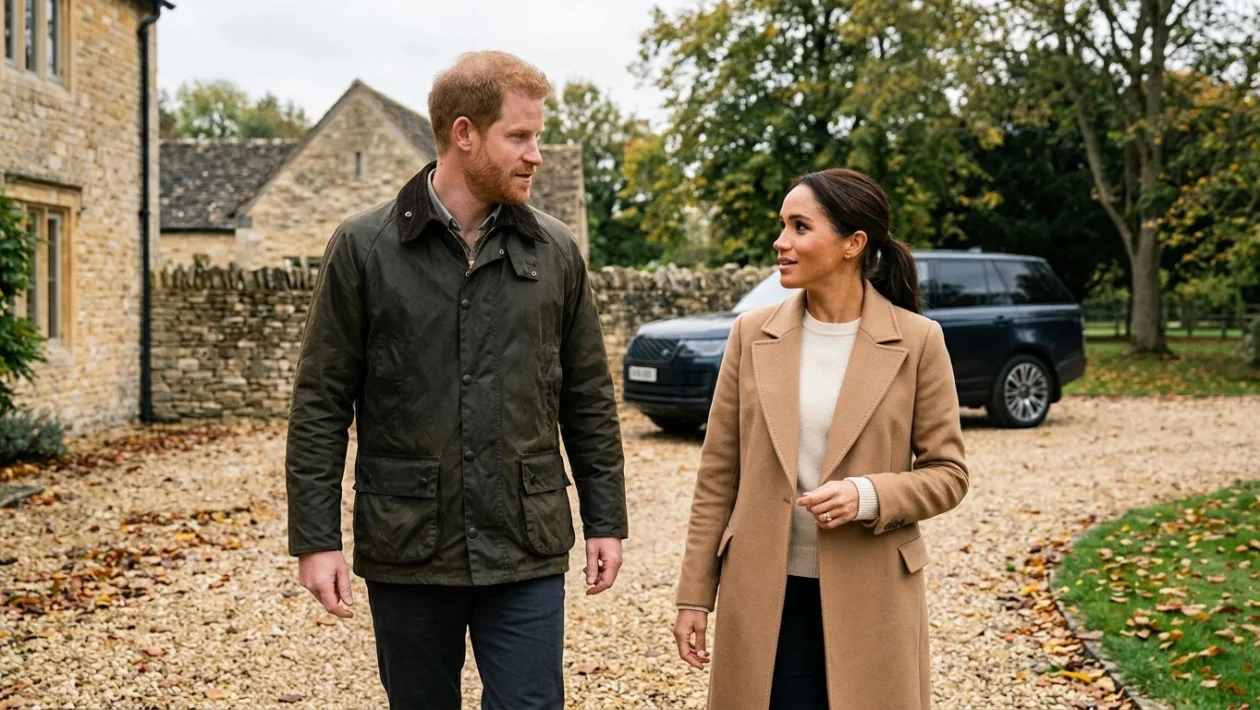 Harry duca di Sussex e Meghan Markle durante un impegno ufficiale
