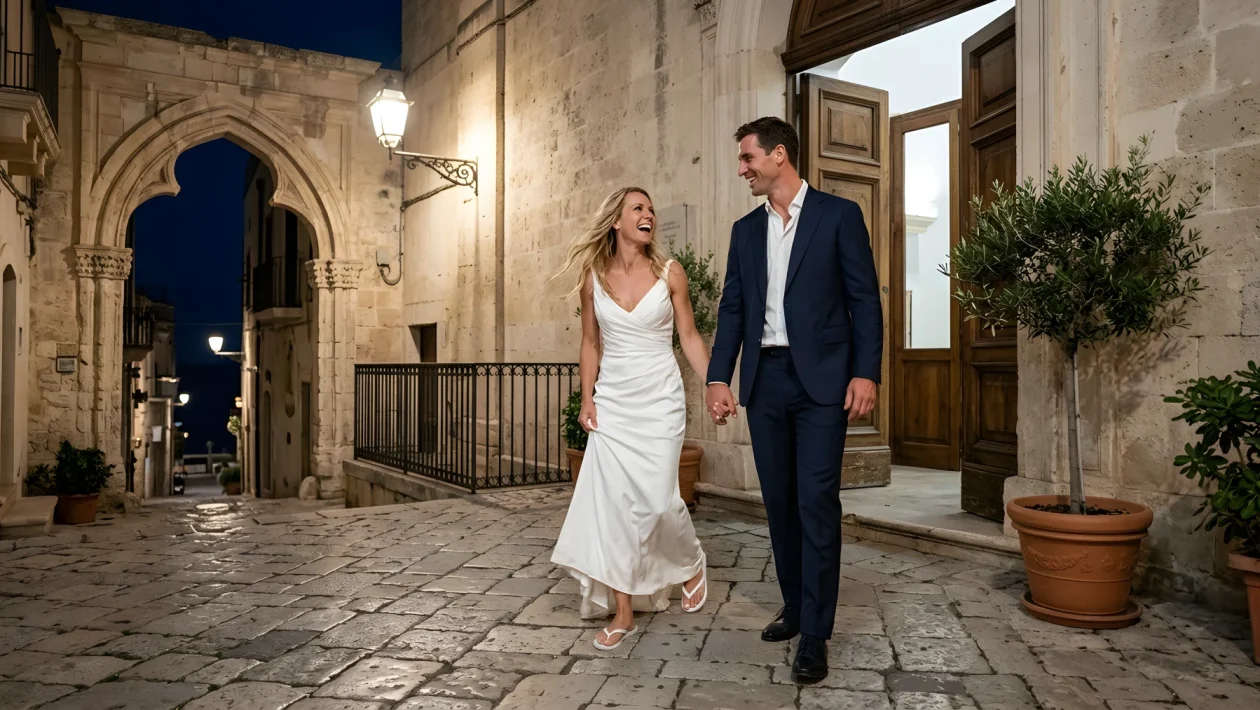 Ilary Blasi e Bastian Müller per il loro matrimonio a Ravello