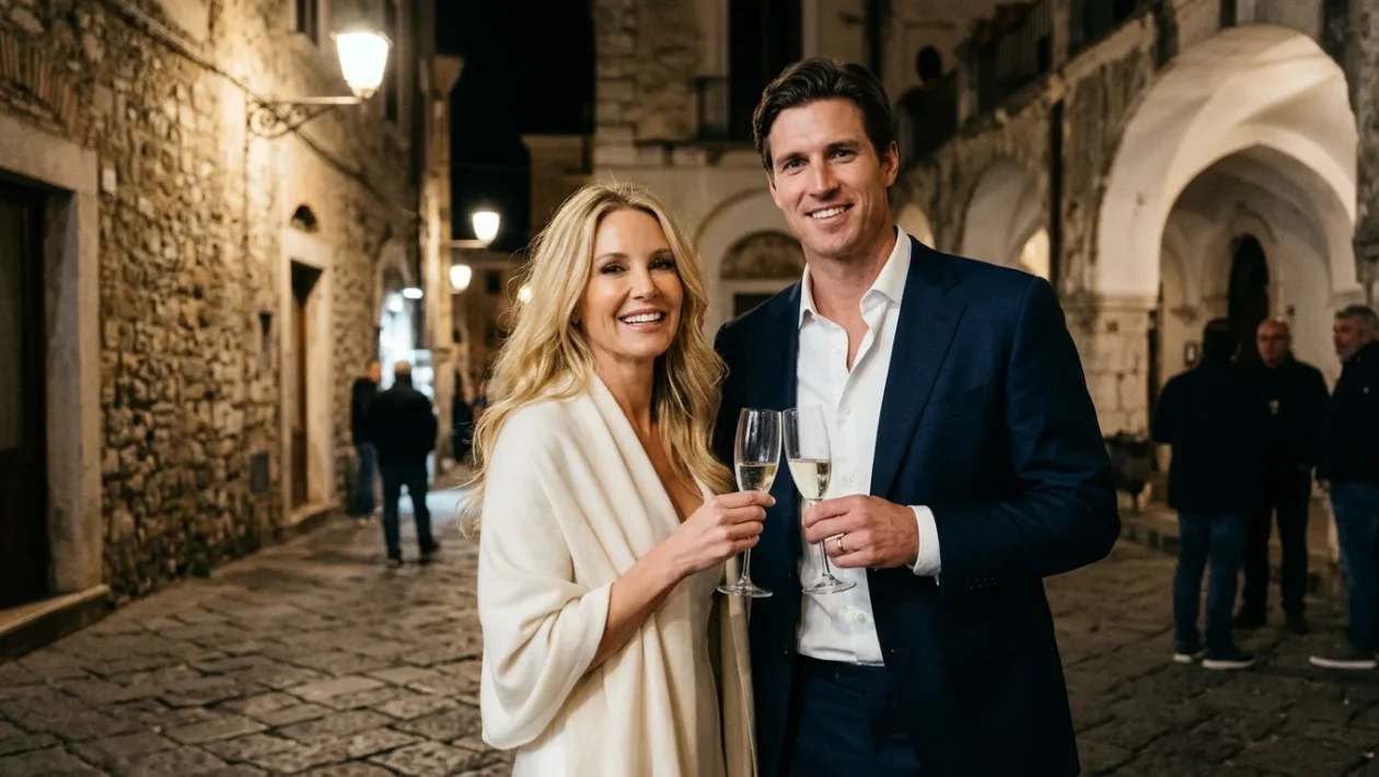 Ilary Blasi e Bastian Muller durante le nozze celebrate a Villa Cimbrone a Ravello