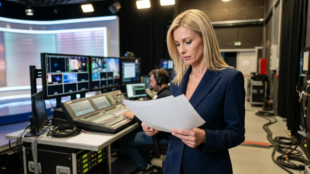 Ilary Blasi nello studio del Grande Fratello Vip su Canale 5