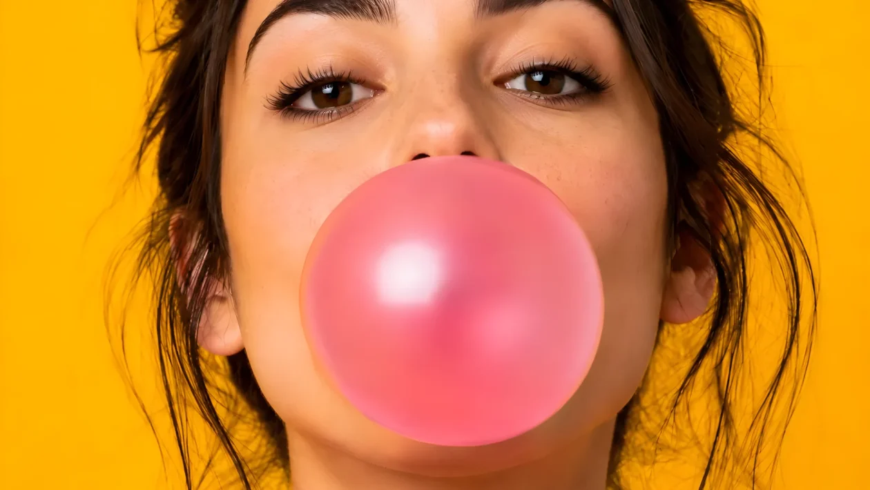 Ingoiare una gomma da masticare: il mito dei 7 anni e cosa accade davvero