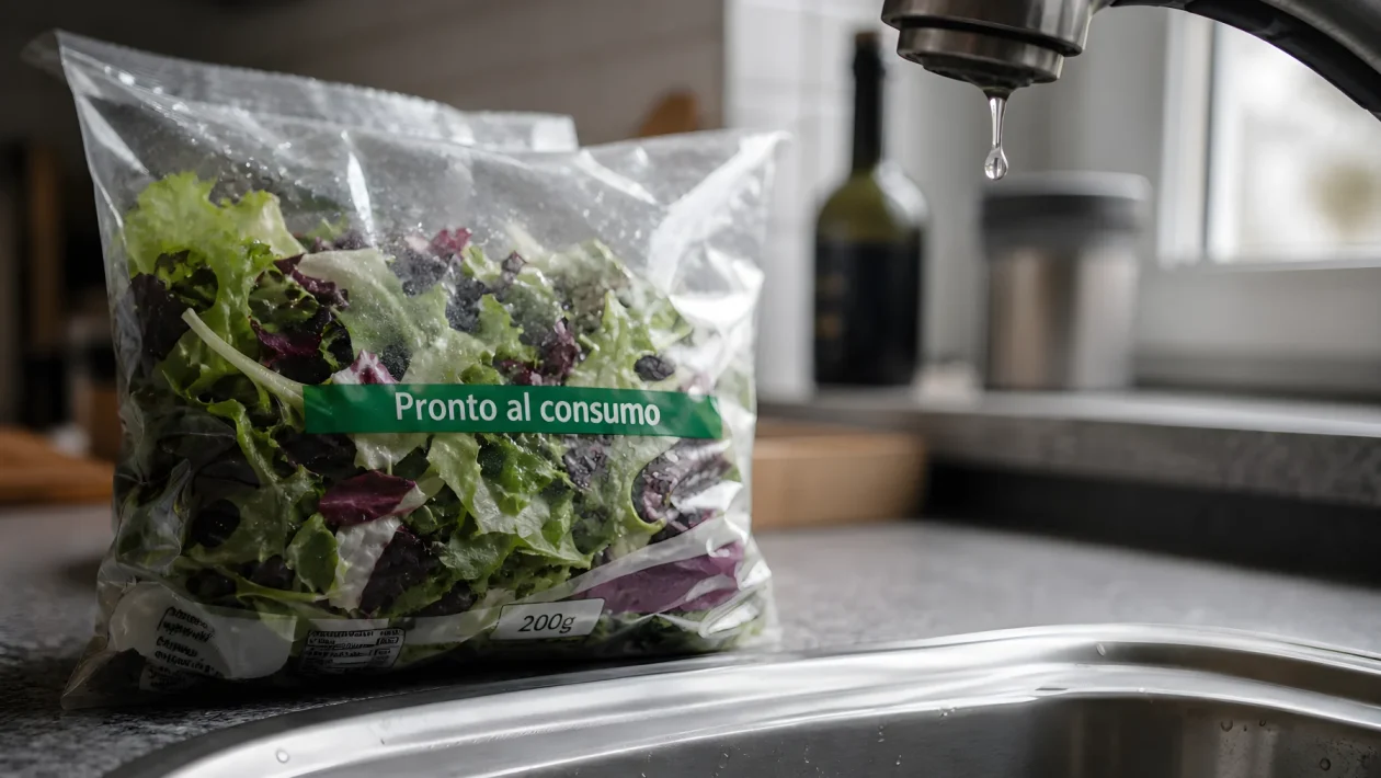 Insalata in busta, la sceglie il 90% degli italiani: l'errore comune nel lavaggio che aumenta i rischi