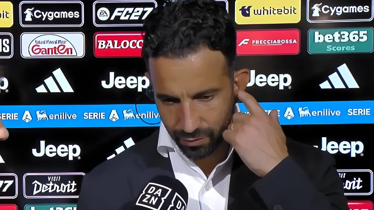 Juve-Milan 1-1, Amorim gela l'ambiente: "Non meritavamo di vincerla"