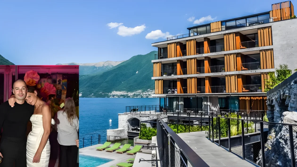 Katie Holmes sul Lago di Como con Jason Bard Yarmosky: la suite da 200 metri quadri a pelo d'acqua