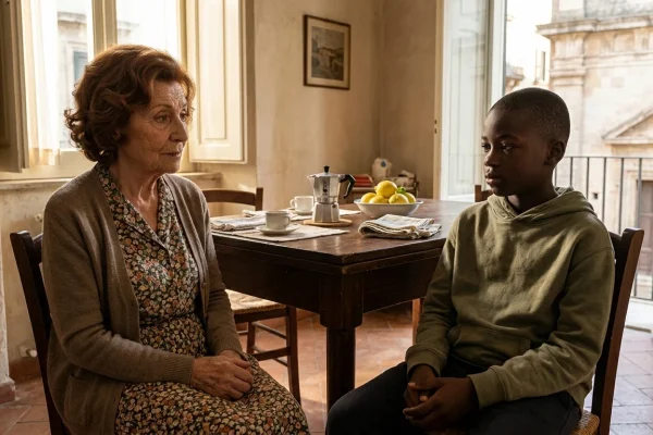 Sophia Loren nel ruolo di Madame Rosa nel film La vita davanti a sé
