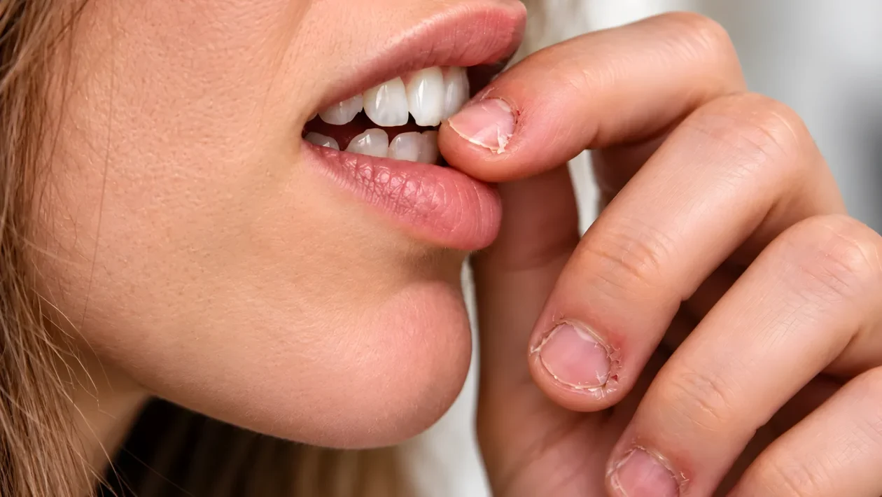 Mangiarsi le unghie: cosa accade allo stomaco con una crescita di 3,5 millimetri al mese