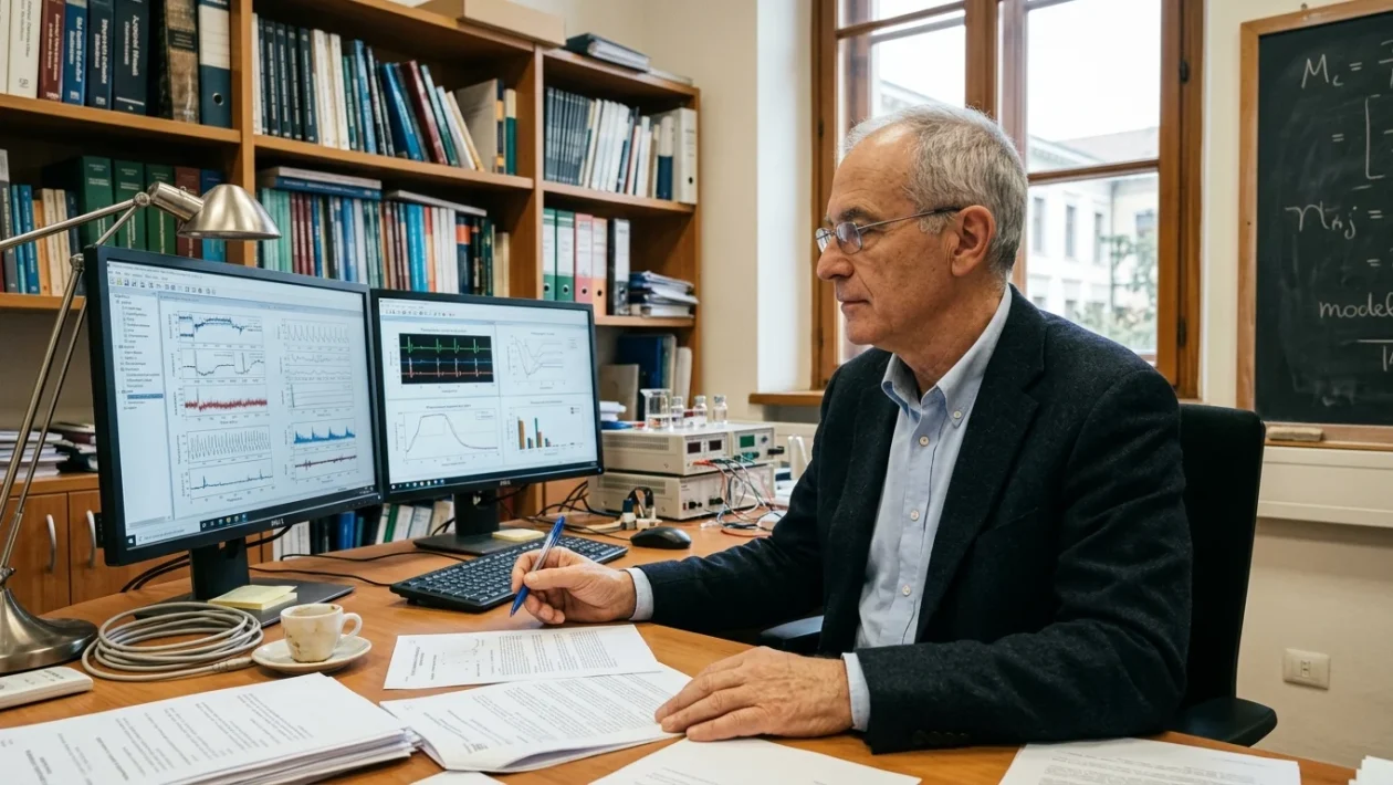 Ritratto accademico e commemorativo del docente e ricercatore Marcello Crivellini