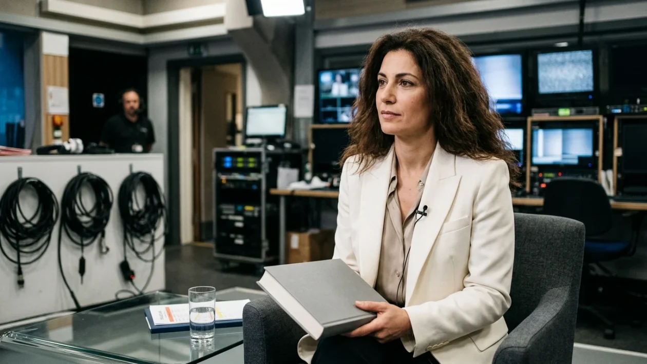 Maria Rosaria Boccia durante un intervento televisivo