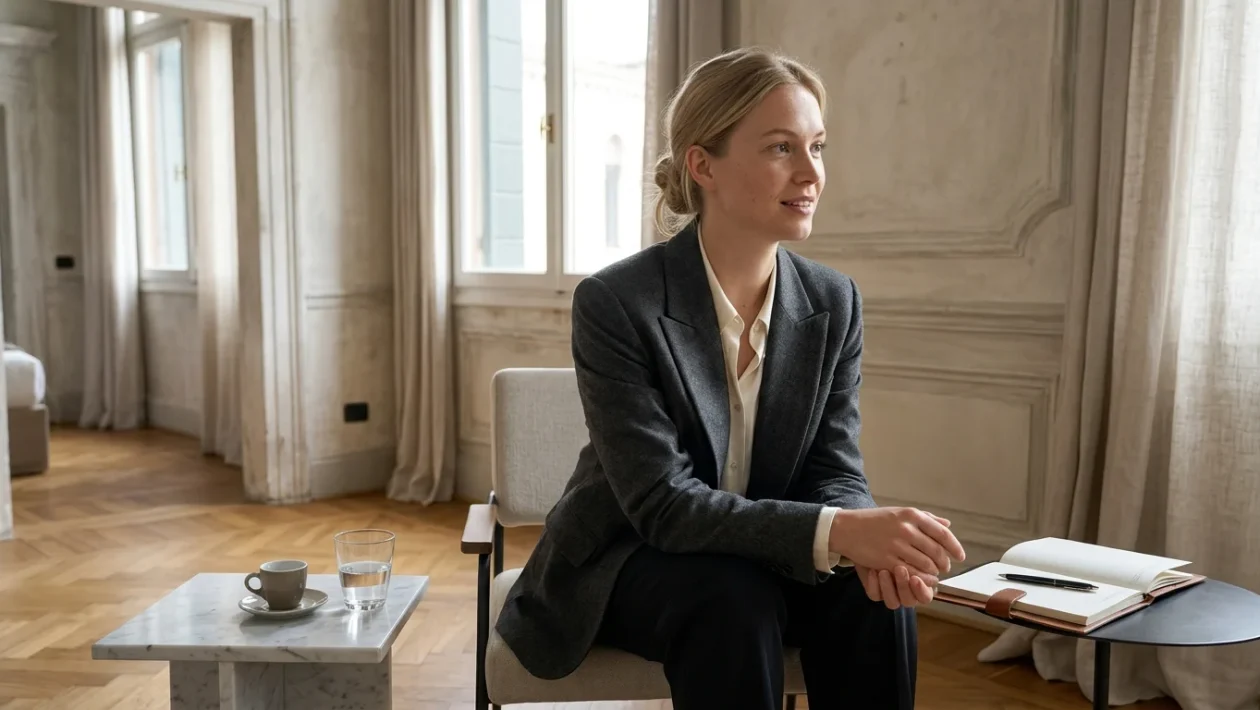 Mathilde Arcel attrice danese del cinema scandinavo