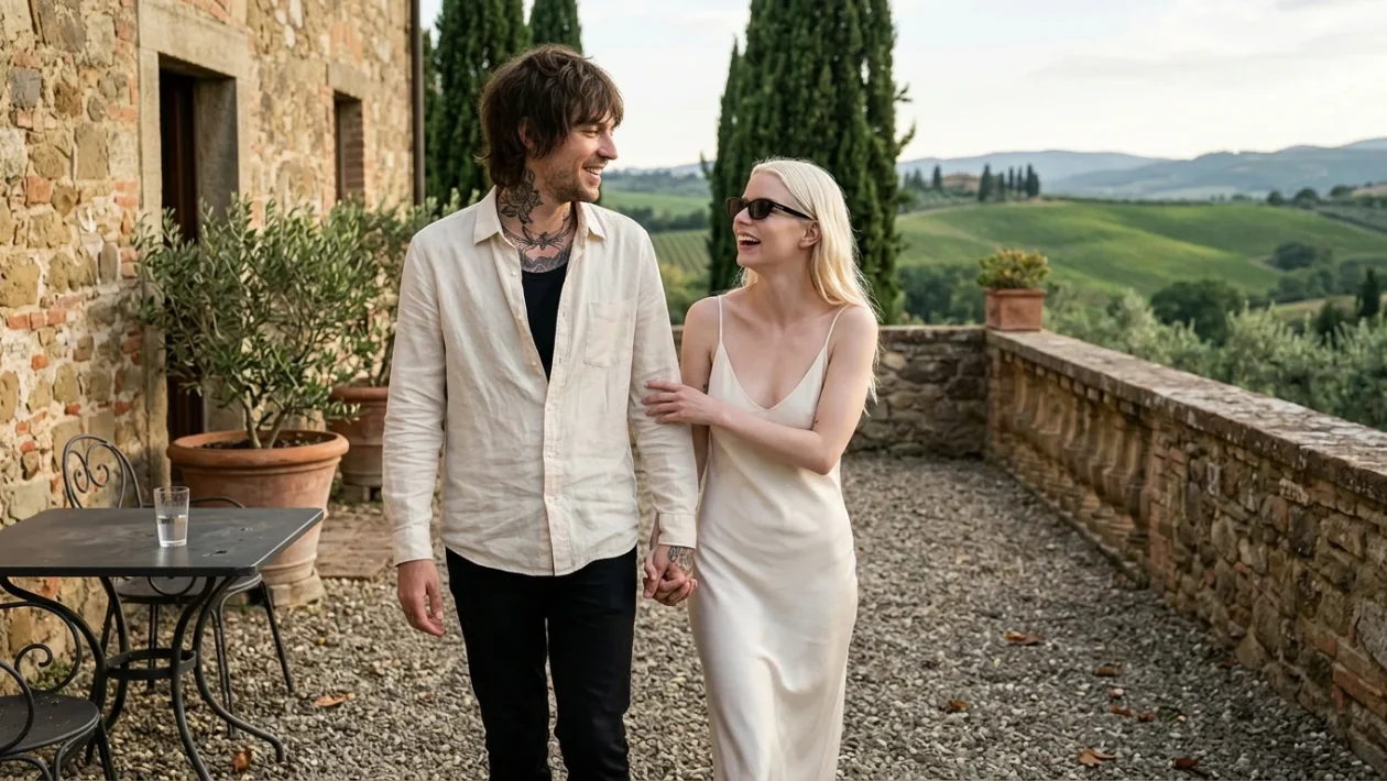 Damiano David e Dove Cameron insieme per le nozze