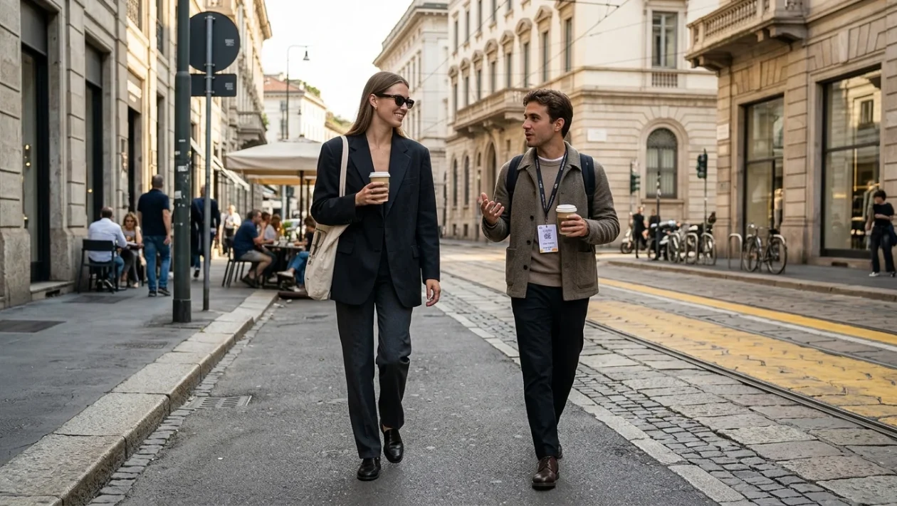 Sfilata di moda alla Milano Fashion Week