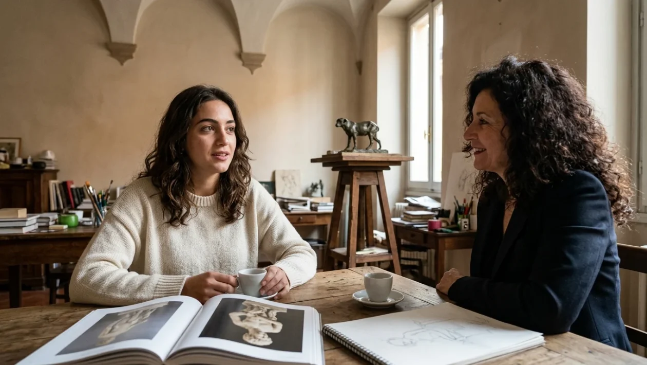 Rula Jebreal e la figlia Miral Rivalta ritratte insieme