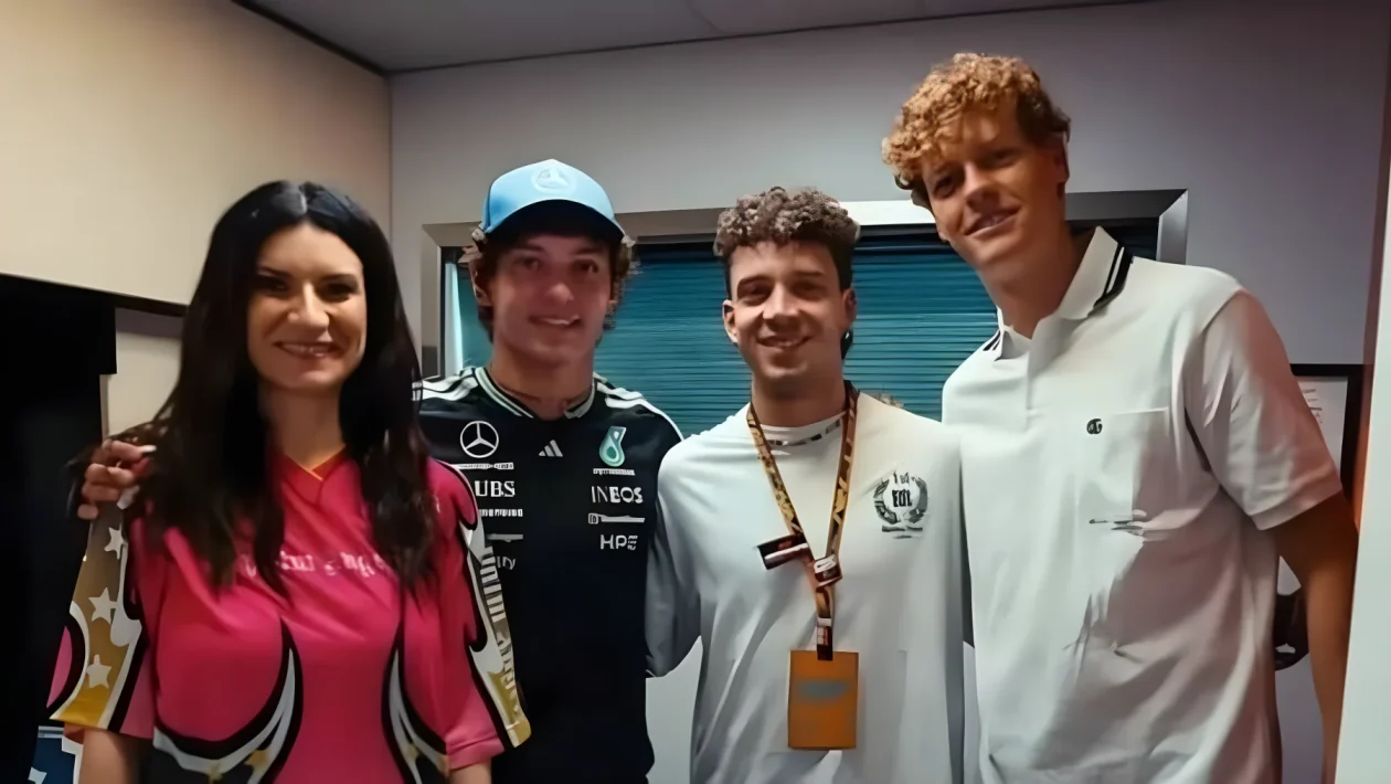 Monza F1: da Laura Pausini a Sinner e Brignone, tutti i vip presenti nel paddock