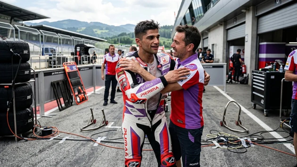 Jorge Martin in pista al Gran Premio d'Austria