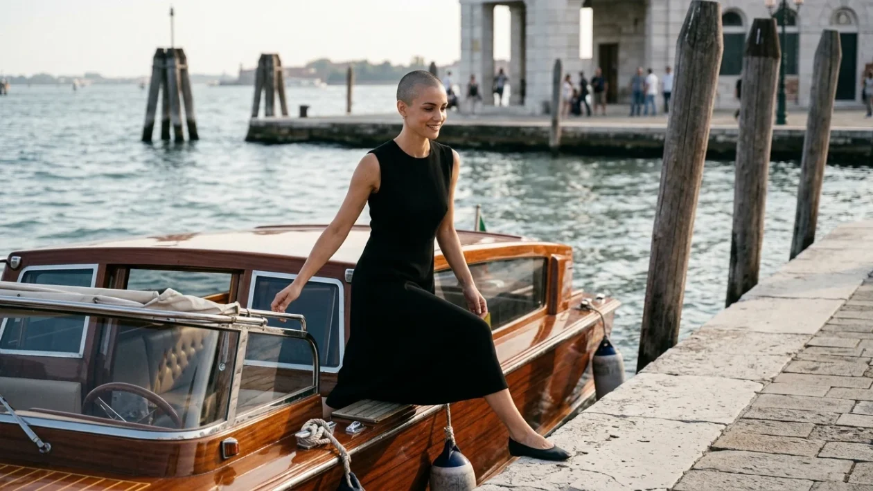 Natalia Paragoni al Festival del Cinema di Venezia