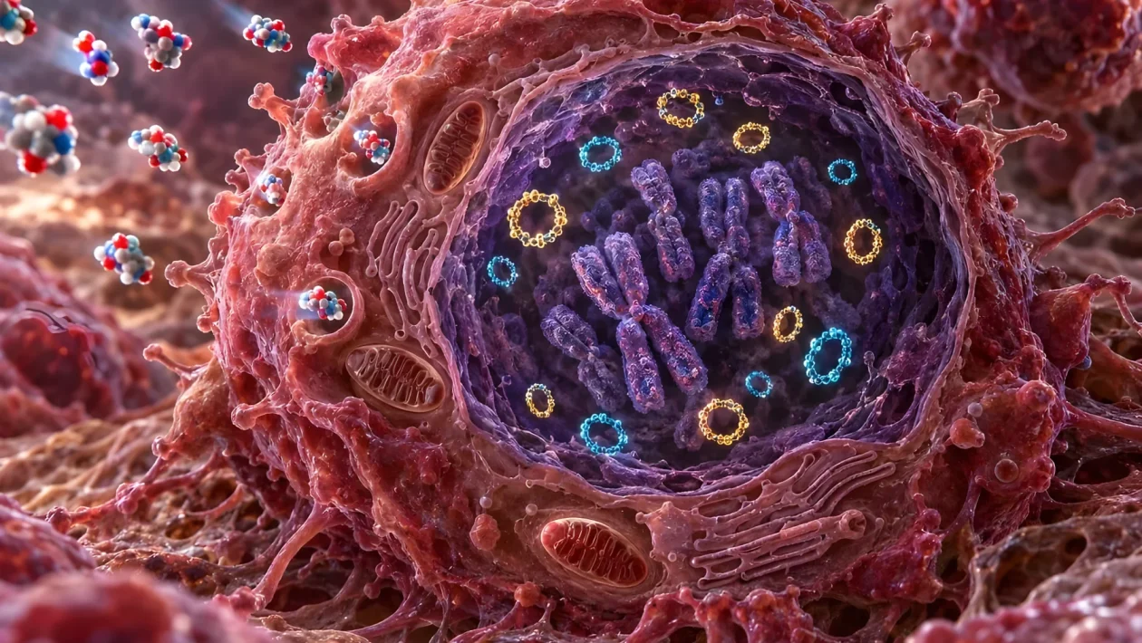 Nel 17% dei tumori esiste un DNA a cerchio che aggira le cure: lo studio di Stanford