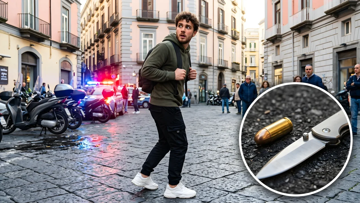 Intervento delle forze dell'ordine a Napoli dopo i ferimenti a Scampia e al Vomero