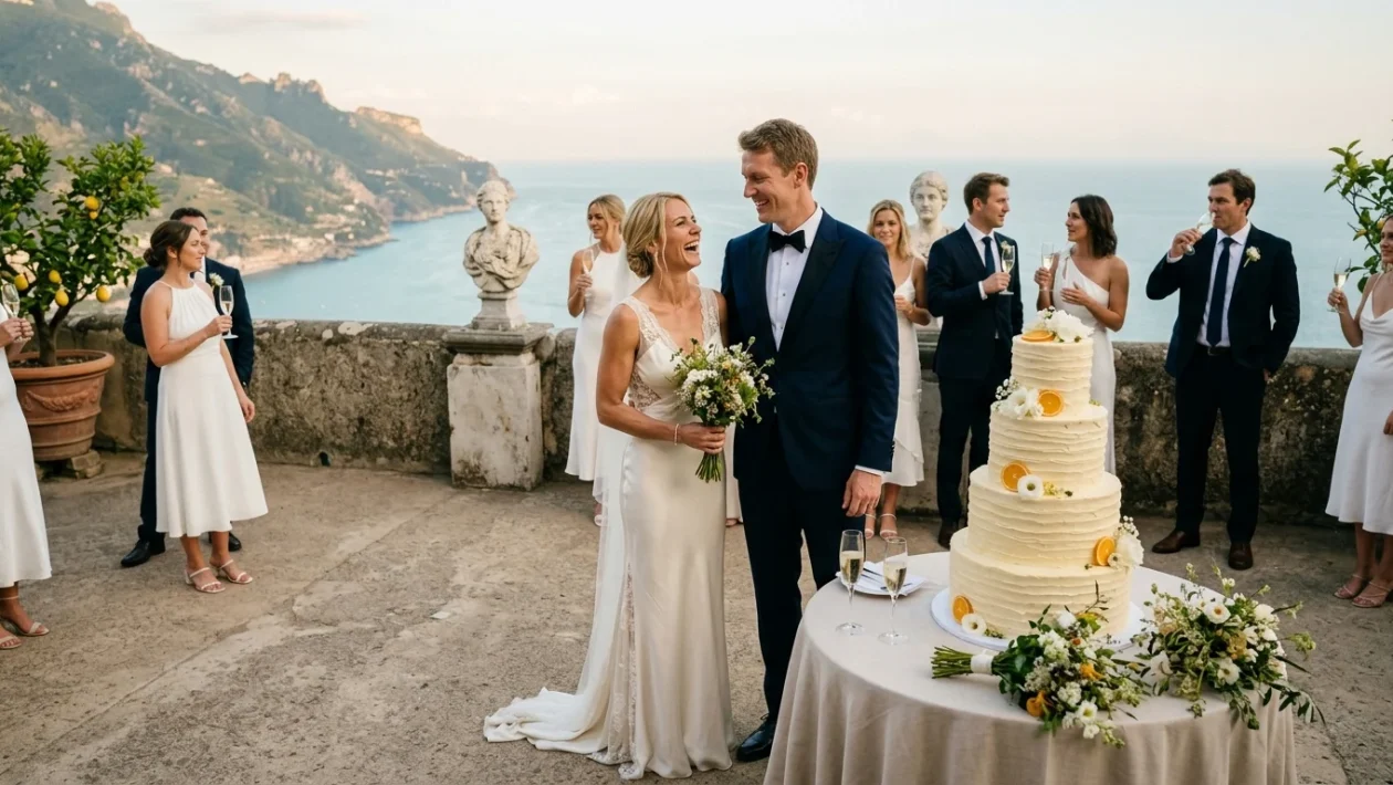 Villa Cimbrone a Ravello durante le nozze di Ilary Blasi e Bastian Muller