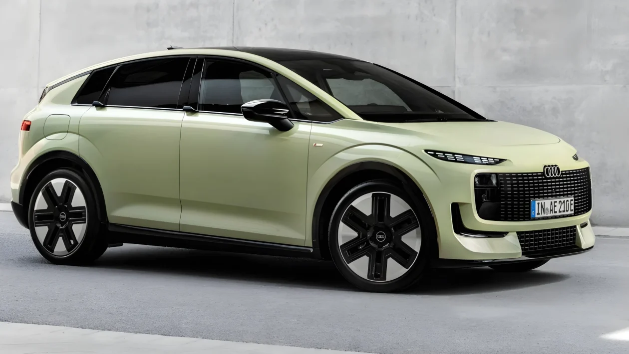 Nuova Audi A2 e-tron: autonomia fino a 646 km e consumi da 12,8 kWh/100 km, prezzi da 38.350 euro