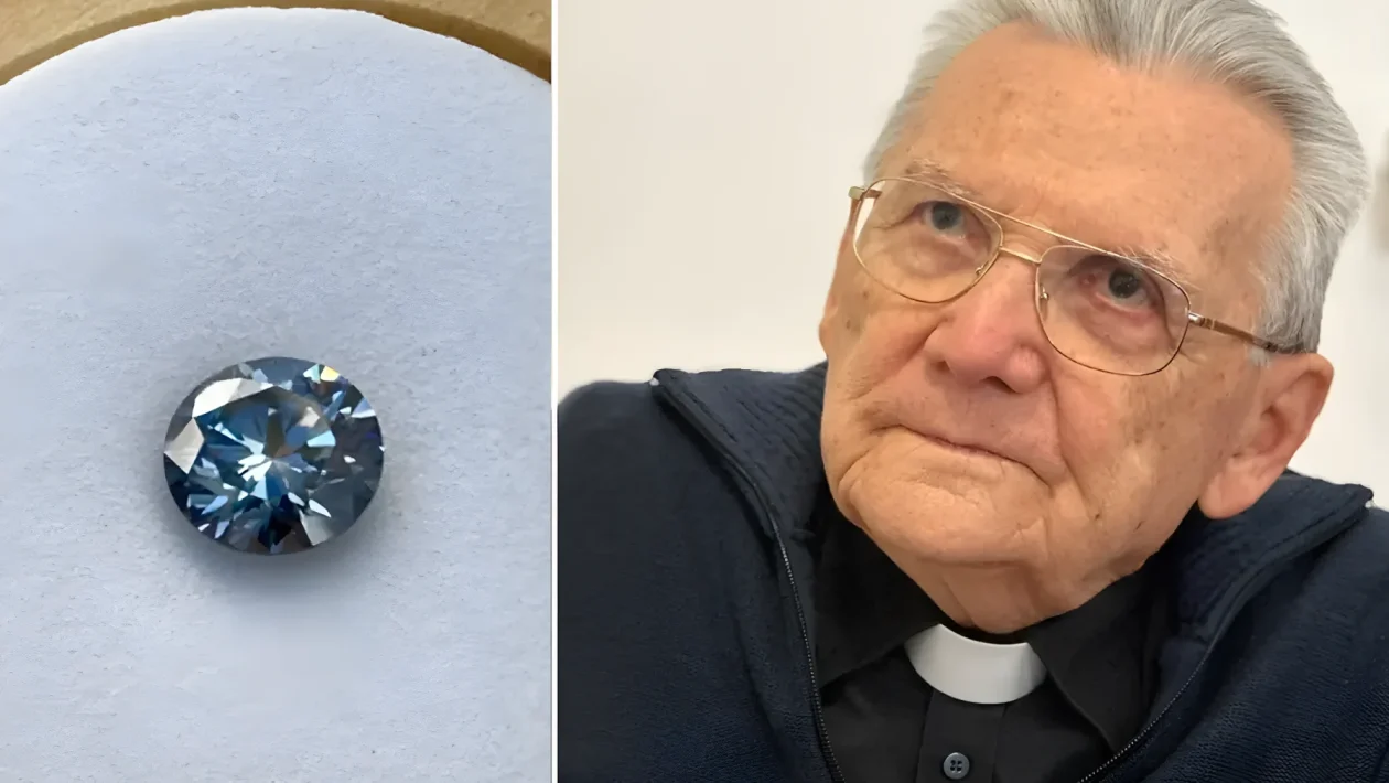 Osimo, le ceneri di un sacerdote di 93 anni trasformate in un diamante blu: la scelta di don Casali