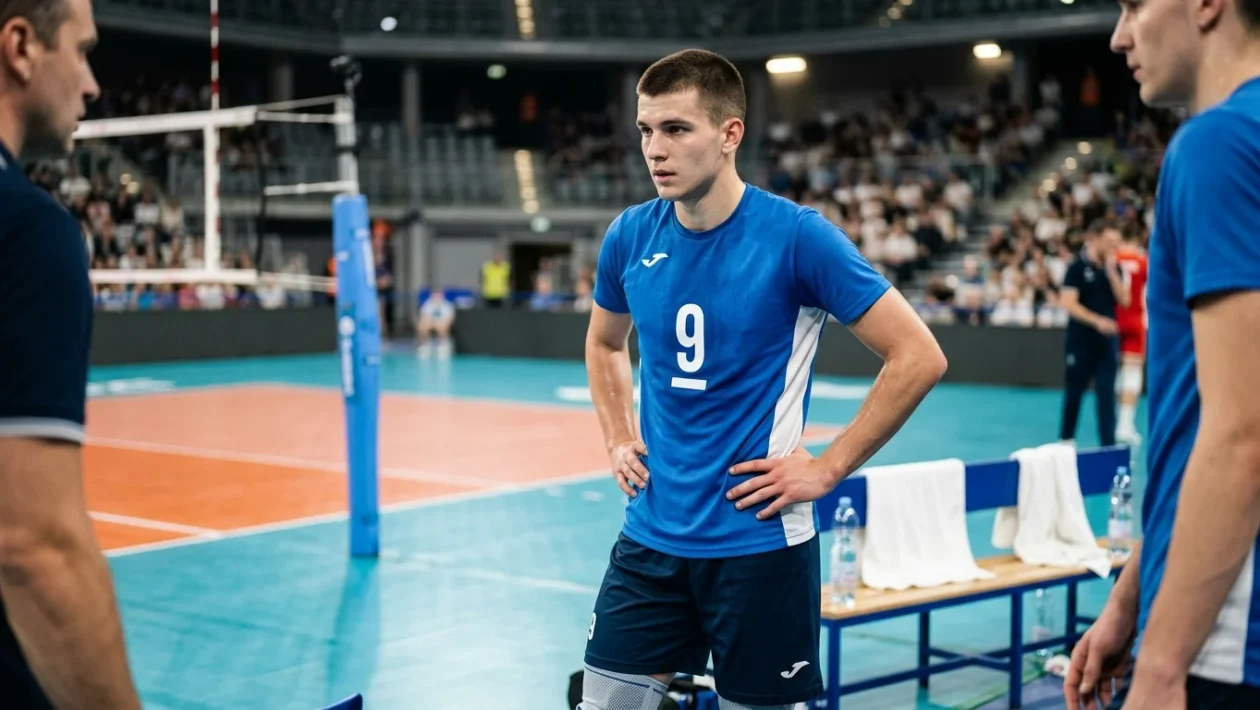 Pardo Mati in azione con la maglia dell'Italia al PalaPanini