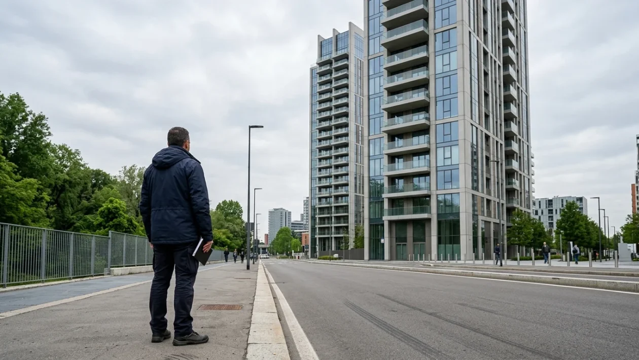 I grattacieli Park Towers nel quartiere Crescenzago a Milano