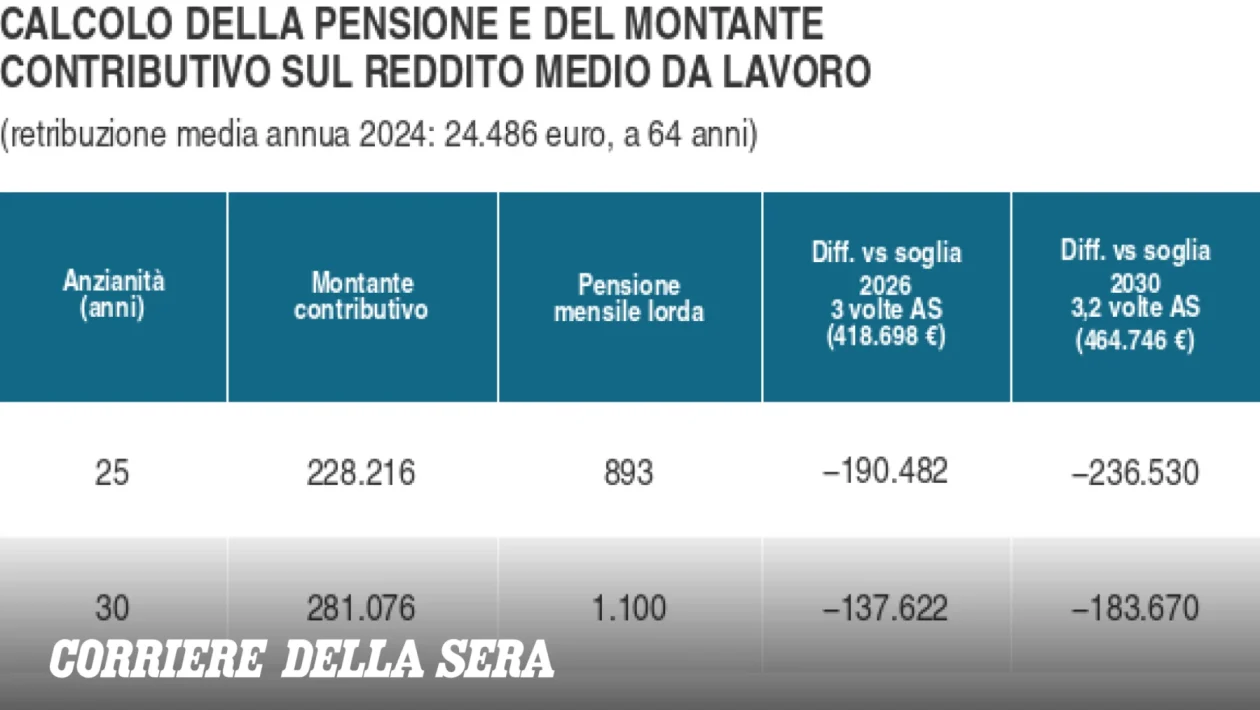 Pensione a 64 anni con il Tfr: tagli all'assegno fino a 366 euro al mese nella proposta di riforma