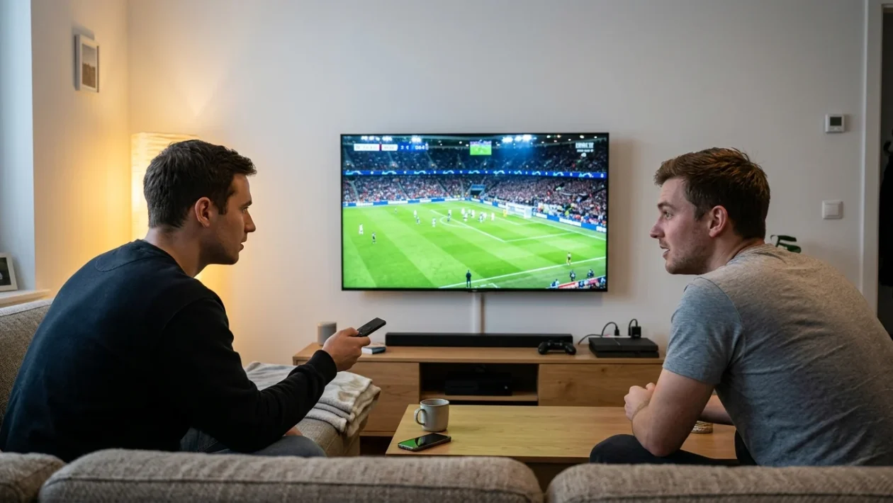 Azione di gioco durante il classico portoghese tra FC Porto e Benfica