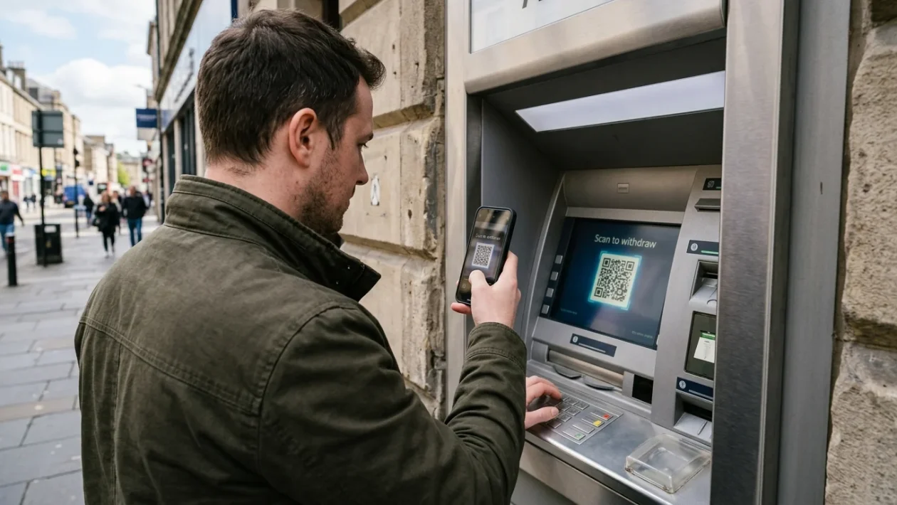 Sportello automatico Postamat di Poste Italiane per prelievi senza carta