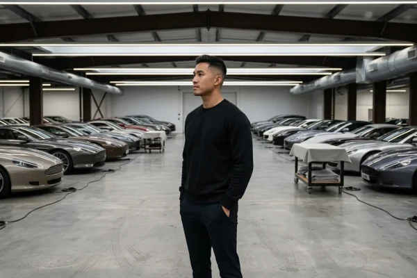 Collezione di automobili di lusso e supercar storiche attribuite alla famiglia Bolkiah