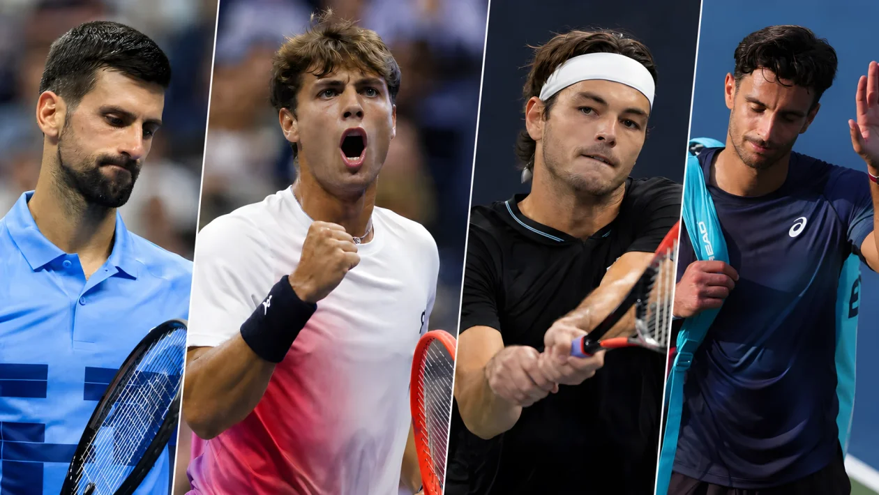 Ranking ATP rivoluzionato agli US Open: Cobolli a 170 punti dal 4° posto, crollo storico di Djokovic