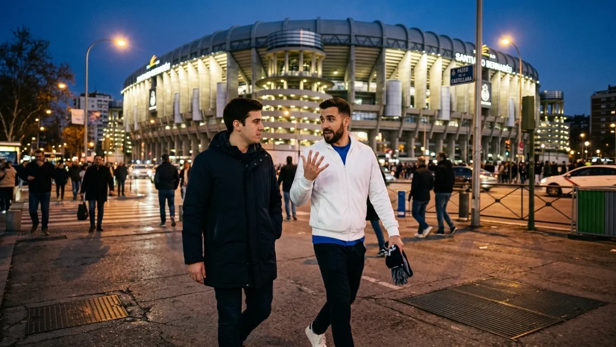 Stadio Santiago Bernabéu pronto per la sfida tra Real Madrid e Rayo Vallecano