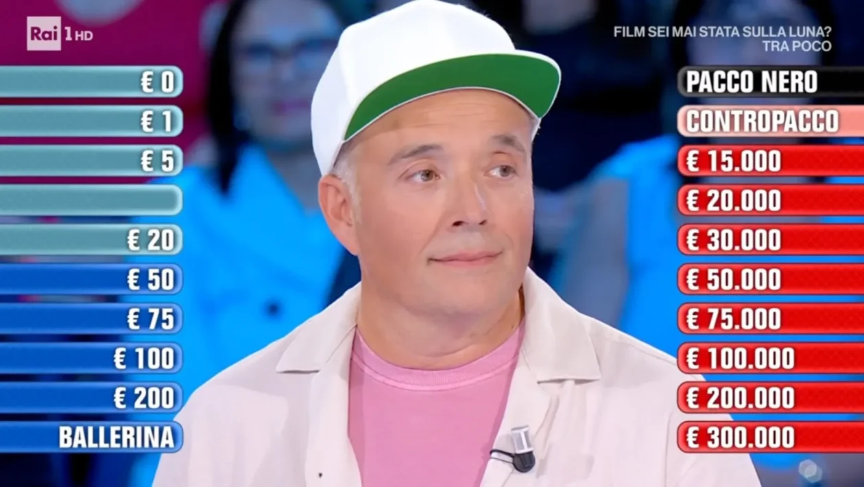 Rifiuta 37.000 euro e chiude a zero: la prima partita amara di Alessandro ad Affari Tuoi