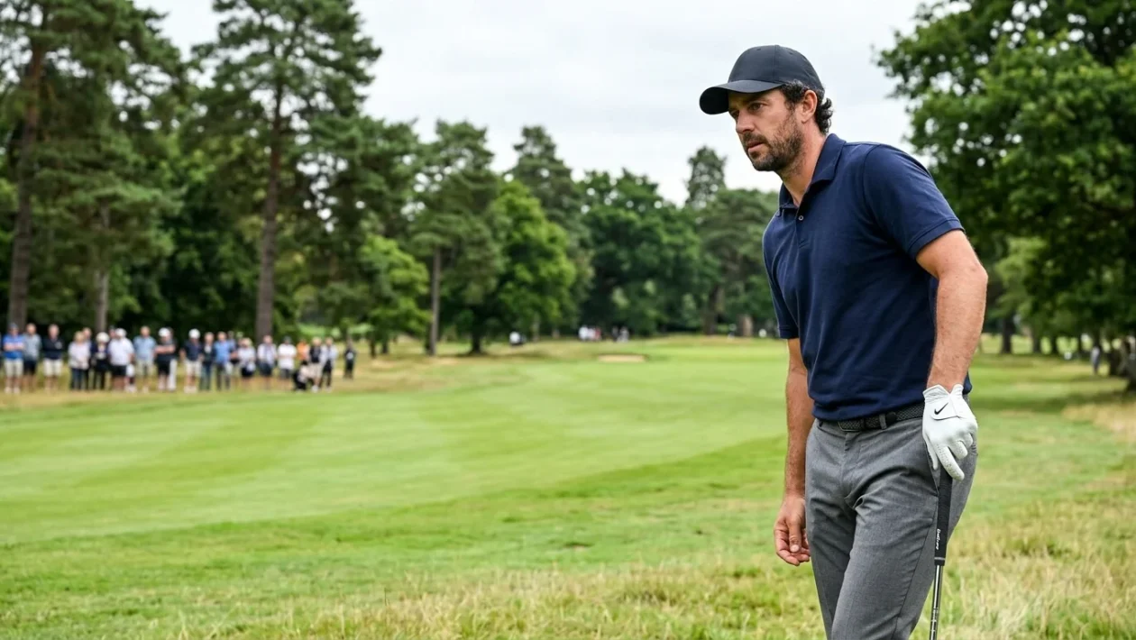 Rory McIlroy sul percorso del BMW PGA Championship a Wentworth