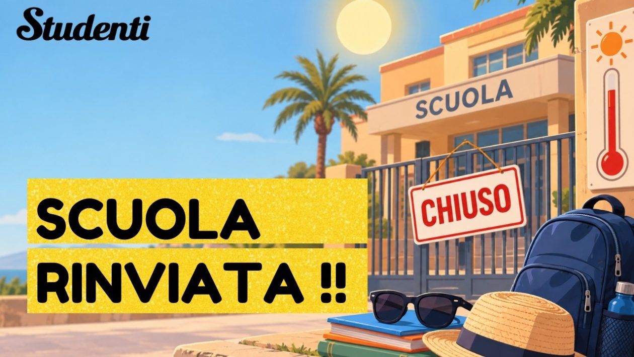 Rosolini rinvia l'avvio della scuola al 21 settembre: lezioni sospese per le aule-forno