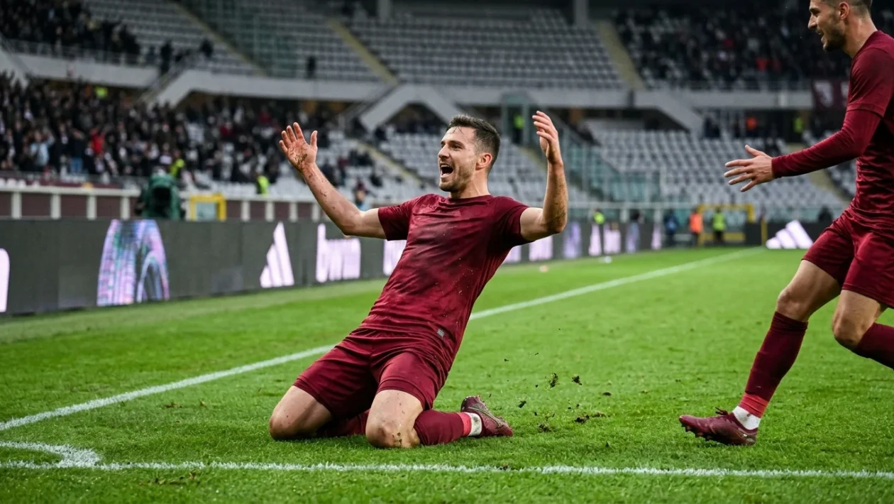 Azione di gioco durante il match tra Salernitana e Giugliano allo stadio Arechi