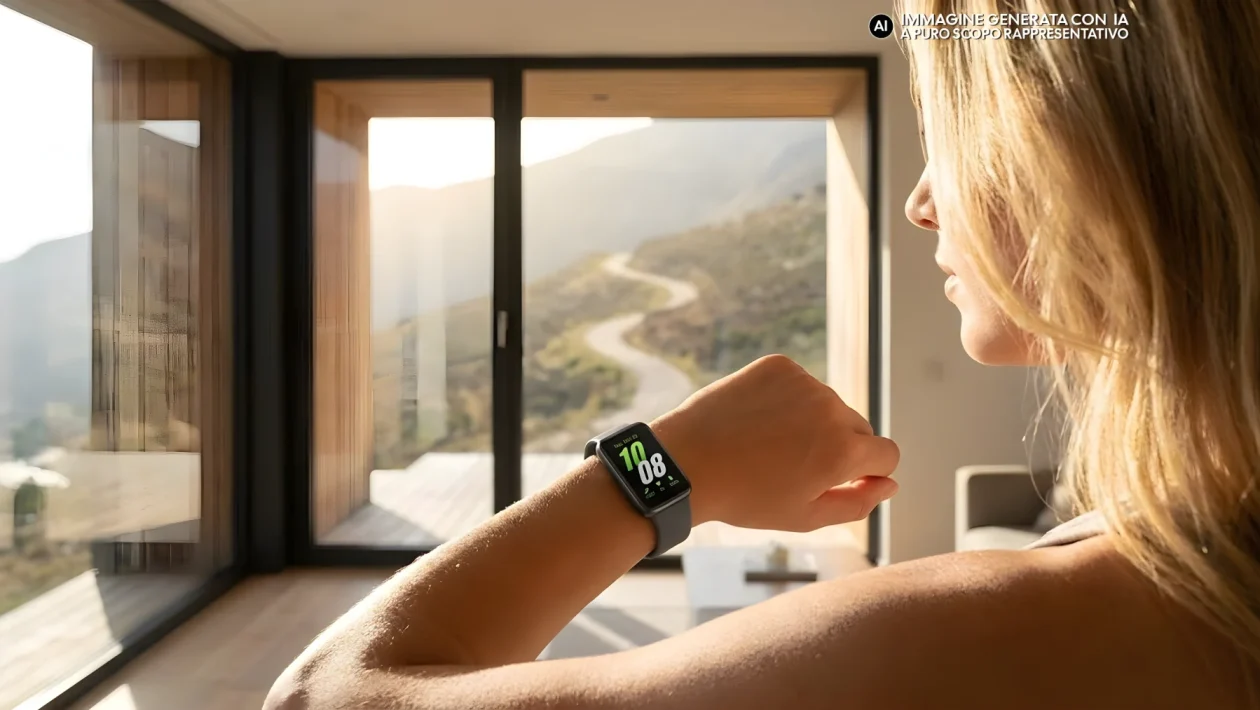 Samsung Galaxy Fit3 crolla con il 40% di sconto su Amazon: display da 1,6 pollici e 13 giorni di batteria