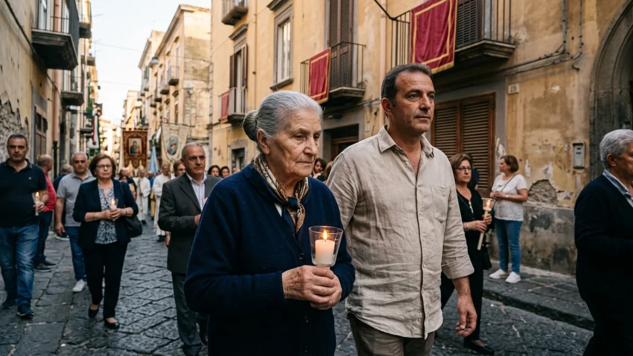 La facciata della Chiesa di San Gennaro ad Antignano nel quartiere Vomero a Napoli