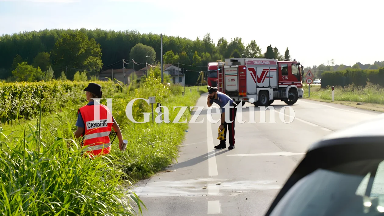 San Vito al Tagliamento: scontro tra moto e trattore a Torricella, muore Marco Azzano, classe 1978