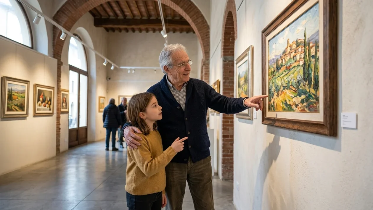 Presentazione della mostra collettiva d'arte Prospettica a Sansepolcro