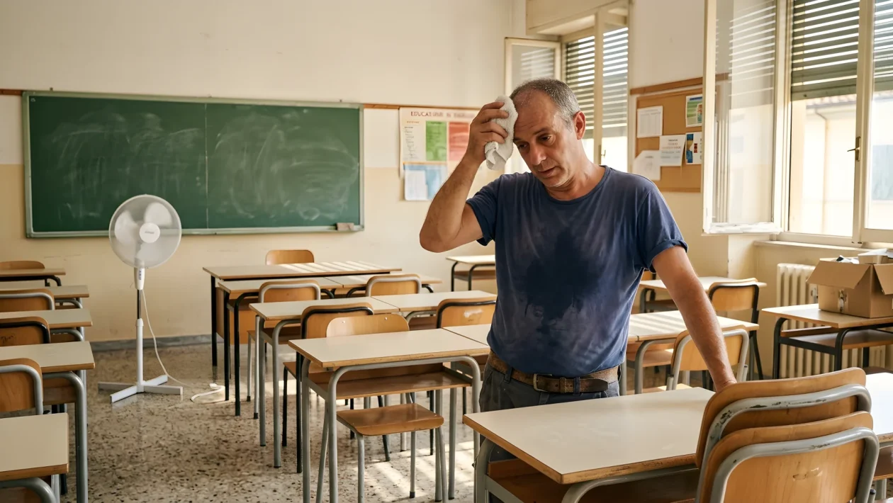 L'allarme della Uil scuola sul caldo nelle aule