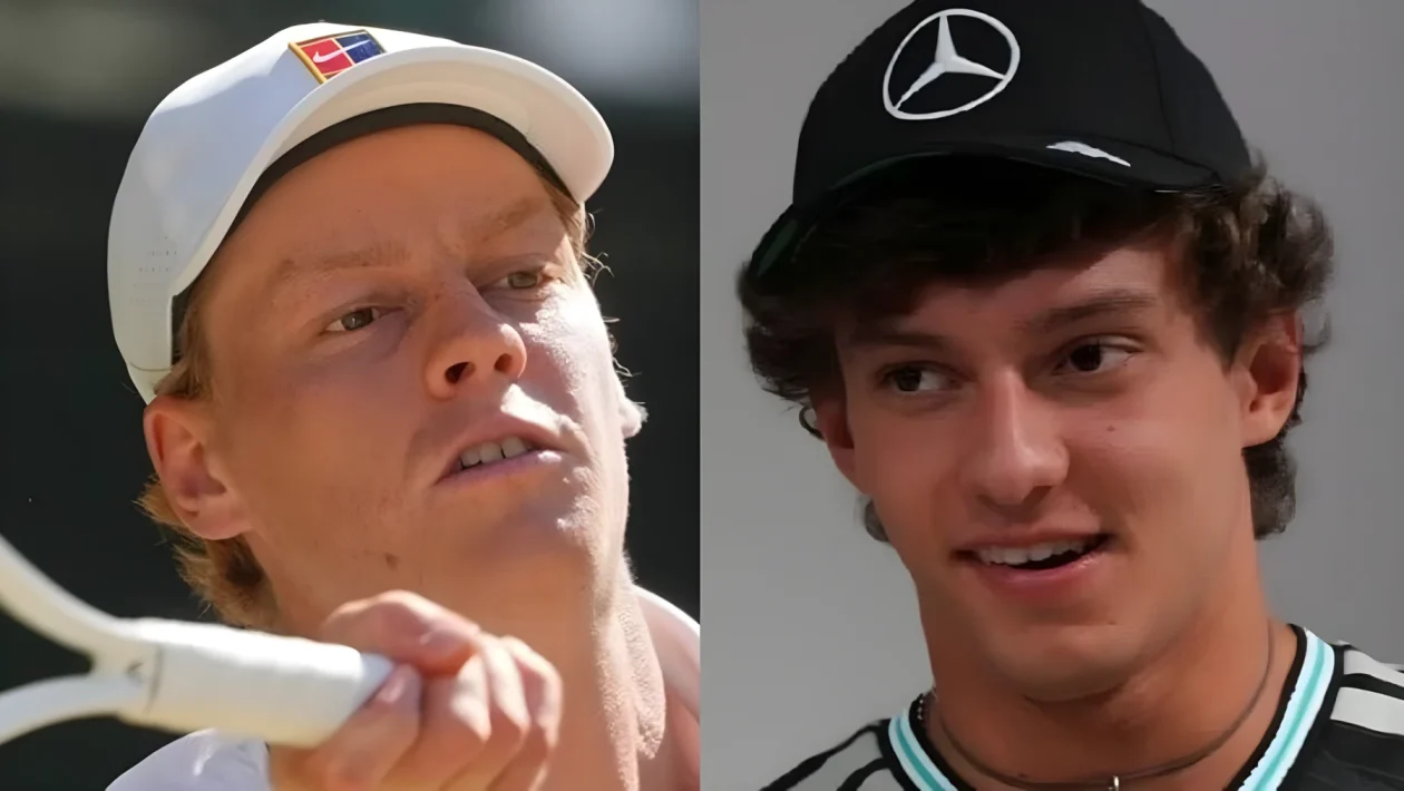 Sinner a Monza per Antonelli: il numero 1 Atp nel paddock dopo il primo Slam saltato dal 2019