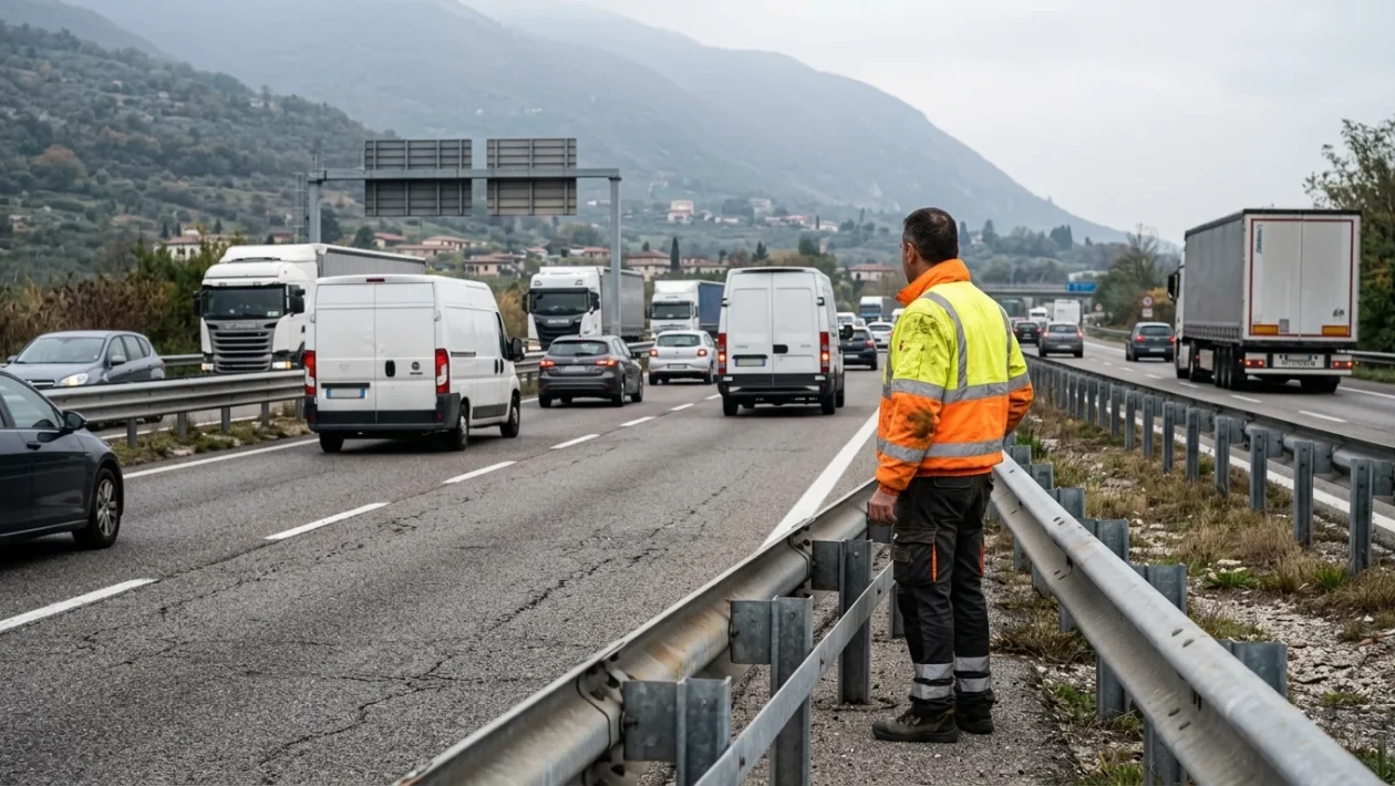 Tratto della strada statale 47 Valsugana nei pressi dello svincolo di Cassola