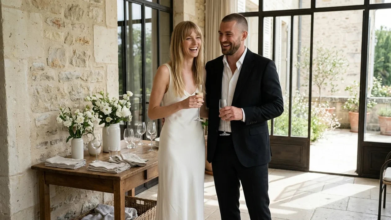 Taylor Swift e Travis Kelce durante un evento pubblico